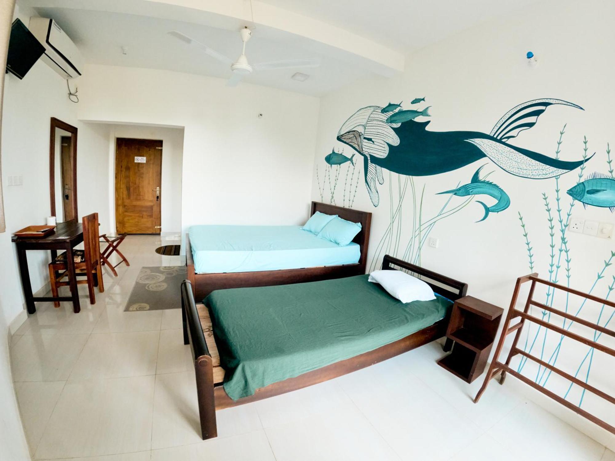 Baden Beach Hotel Kalkudah  Eksteriør billede